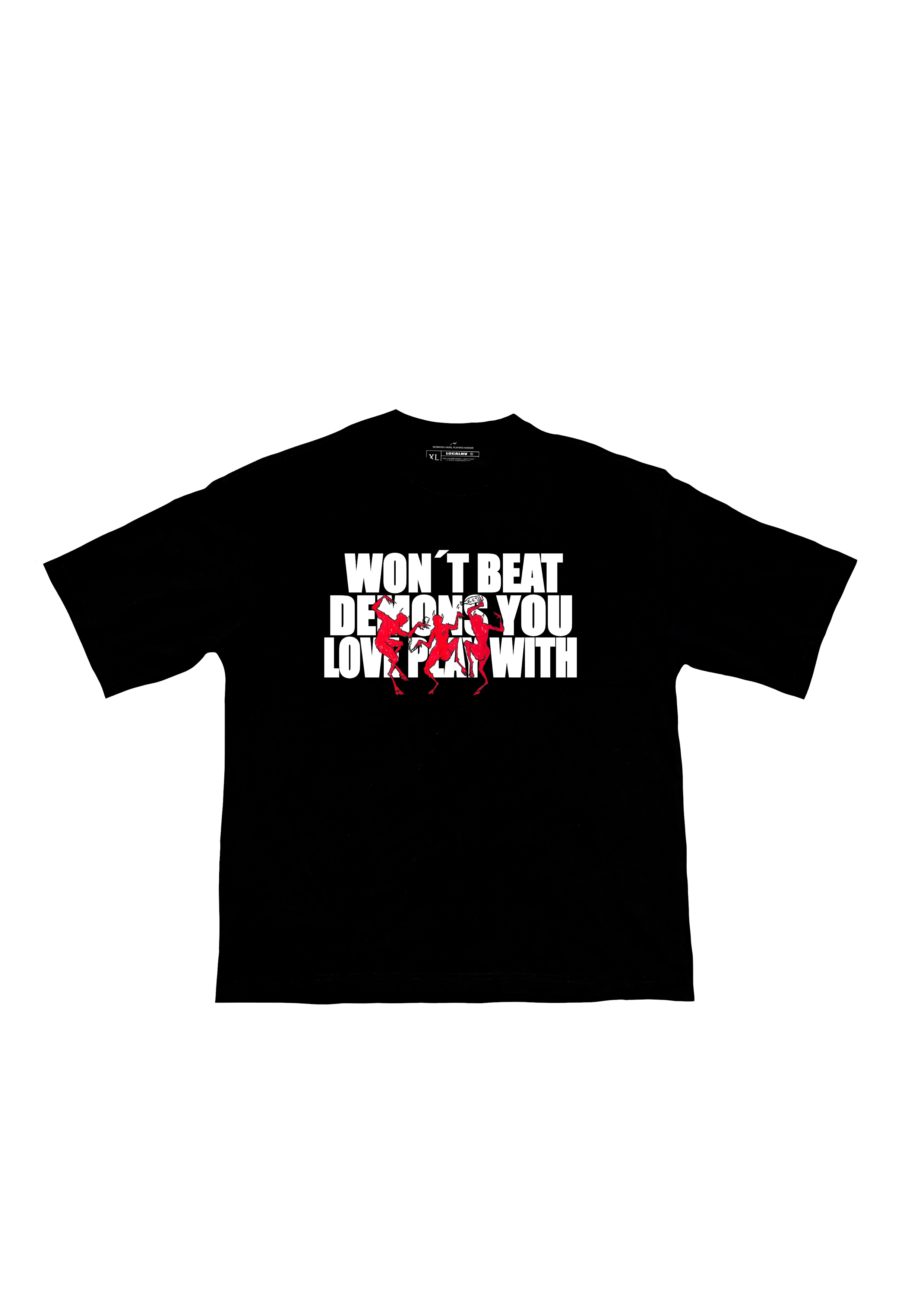 010DROP CAMISETA NEGRA