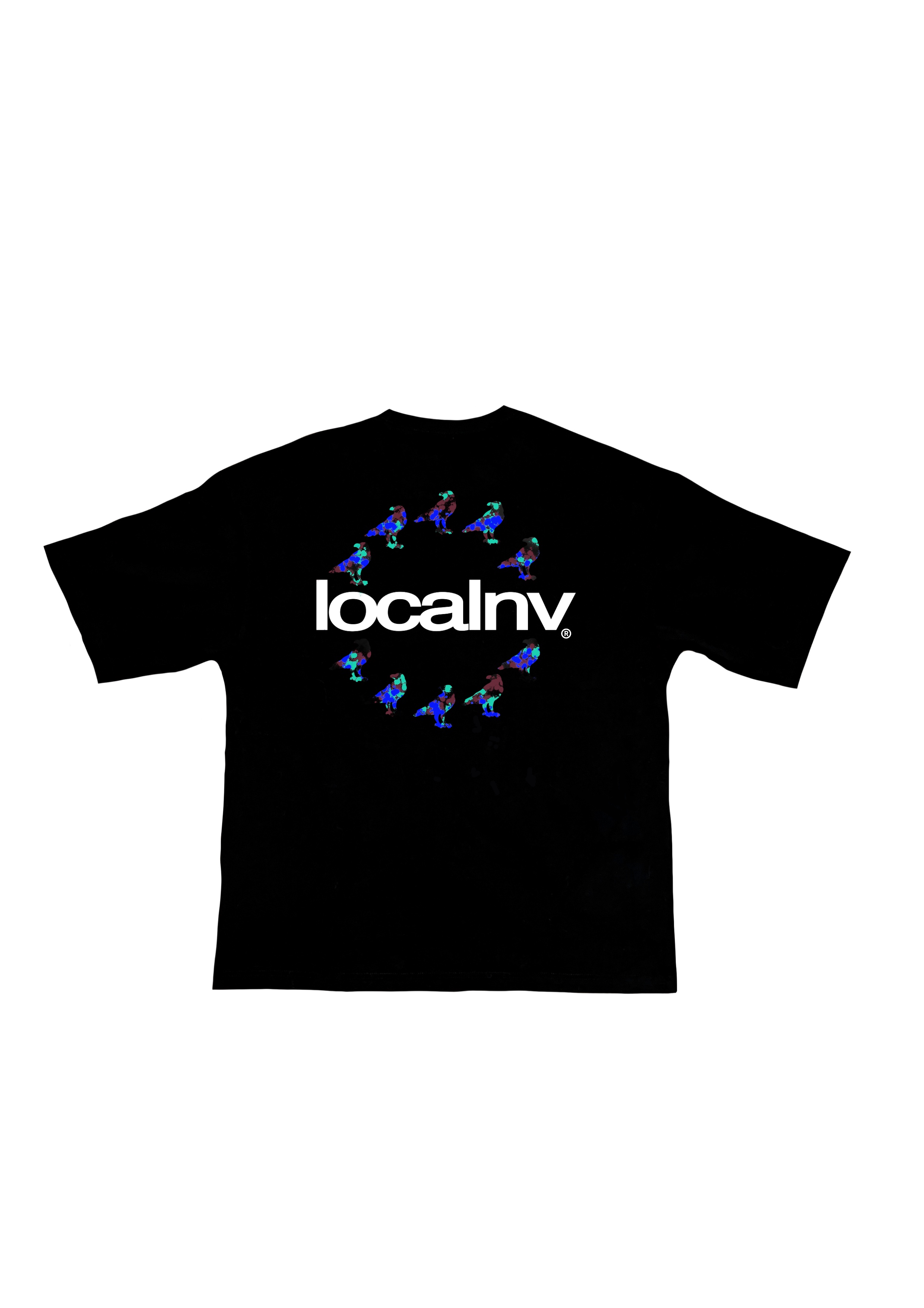 011DROP CAMISETA NEGRA