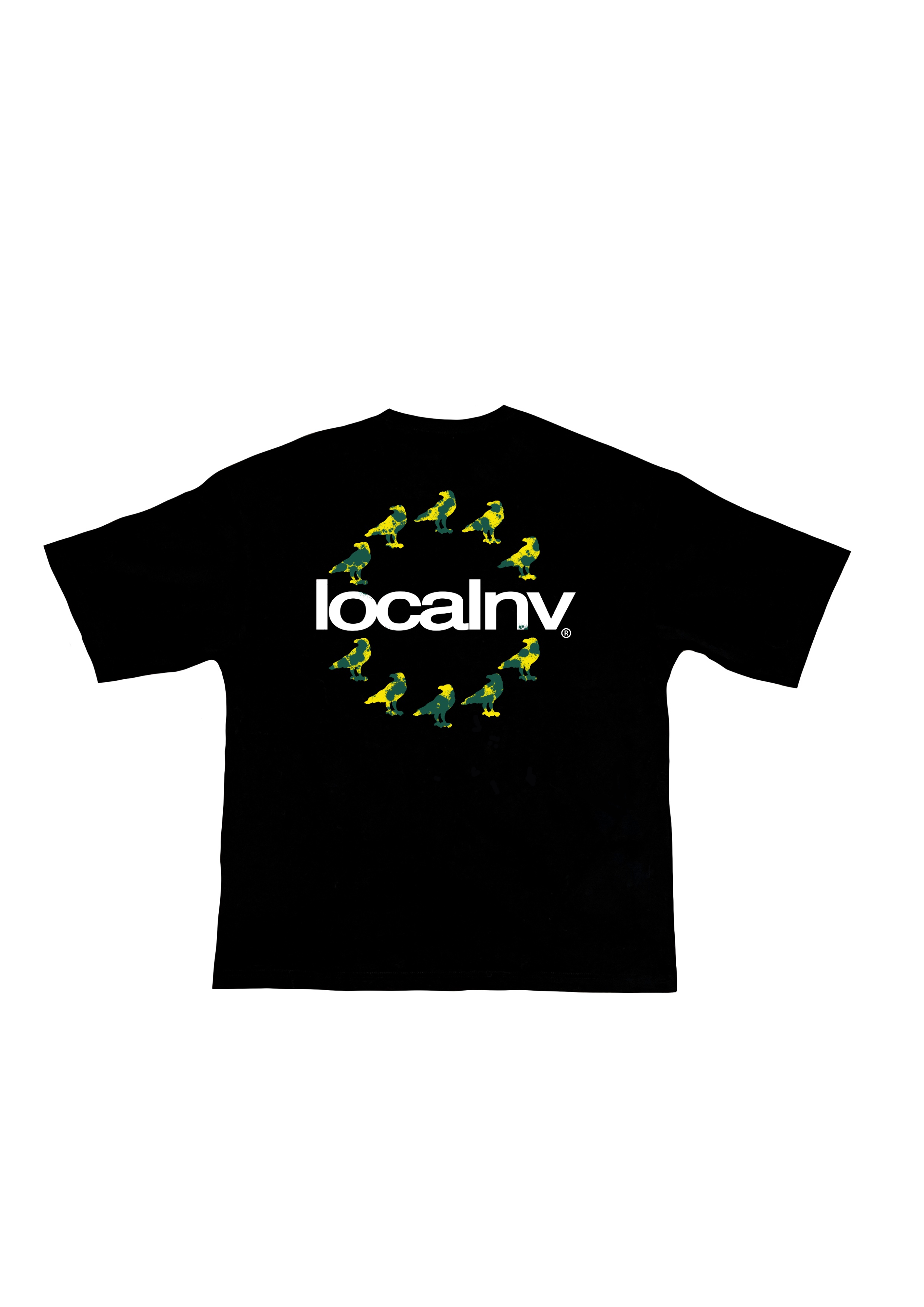 011DROP CAMISETA NEGRA