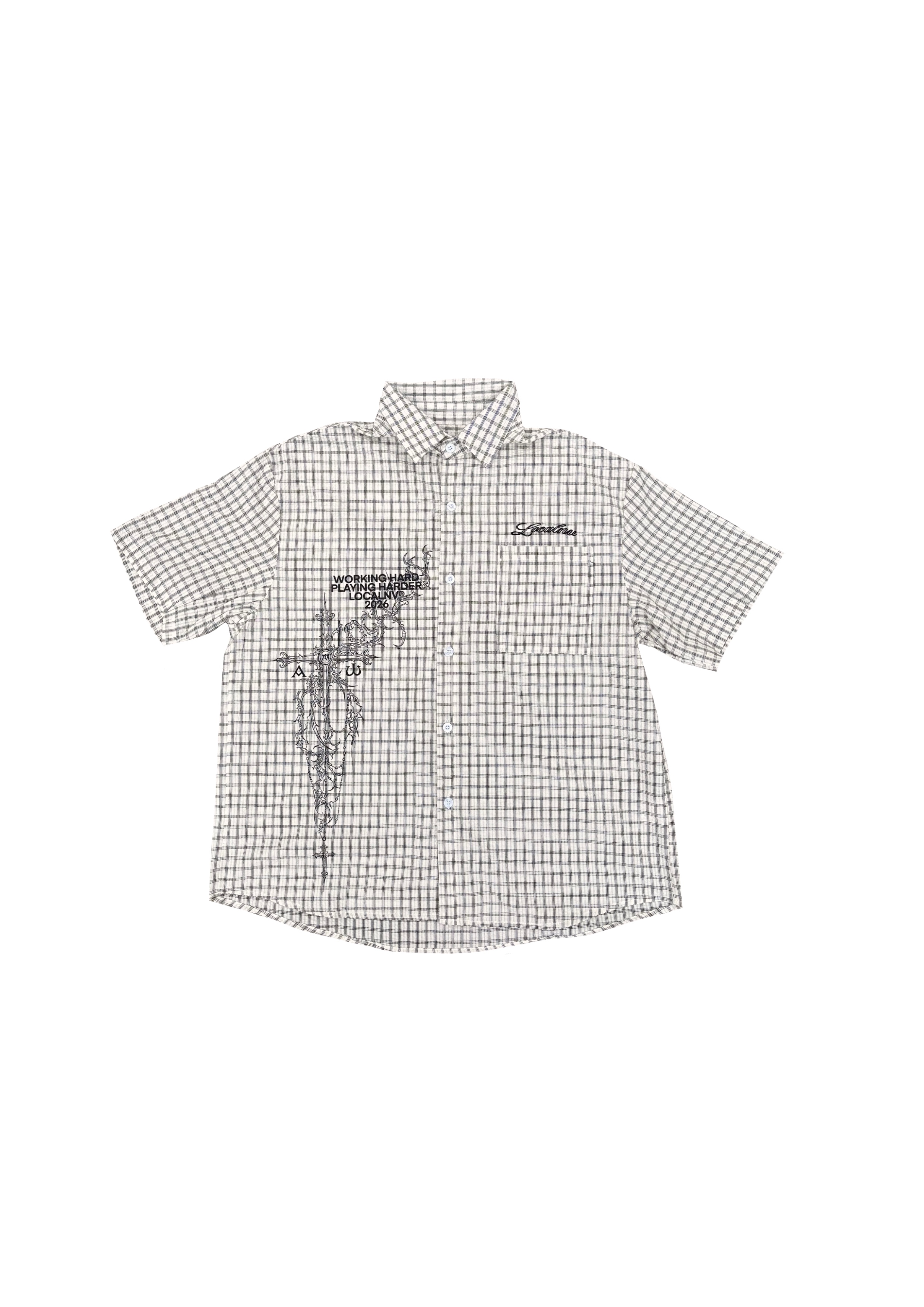 012DROP CAMISA MANGA CORTA