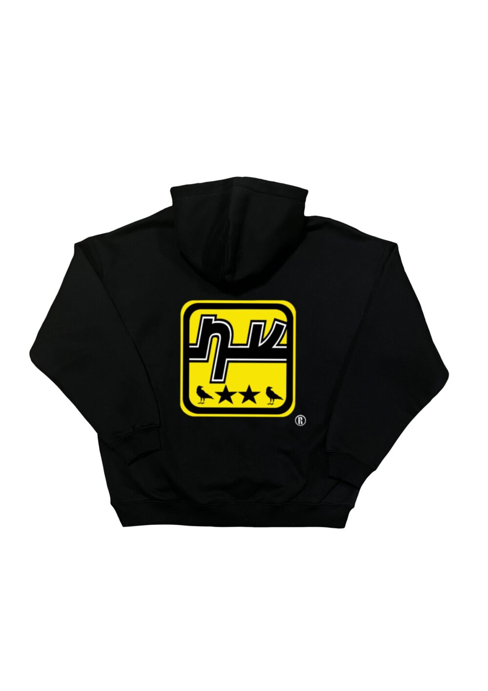 Sudadera negra con capucha localnv 010DROP