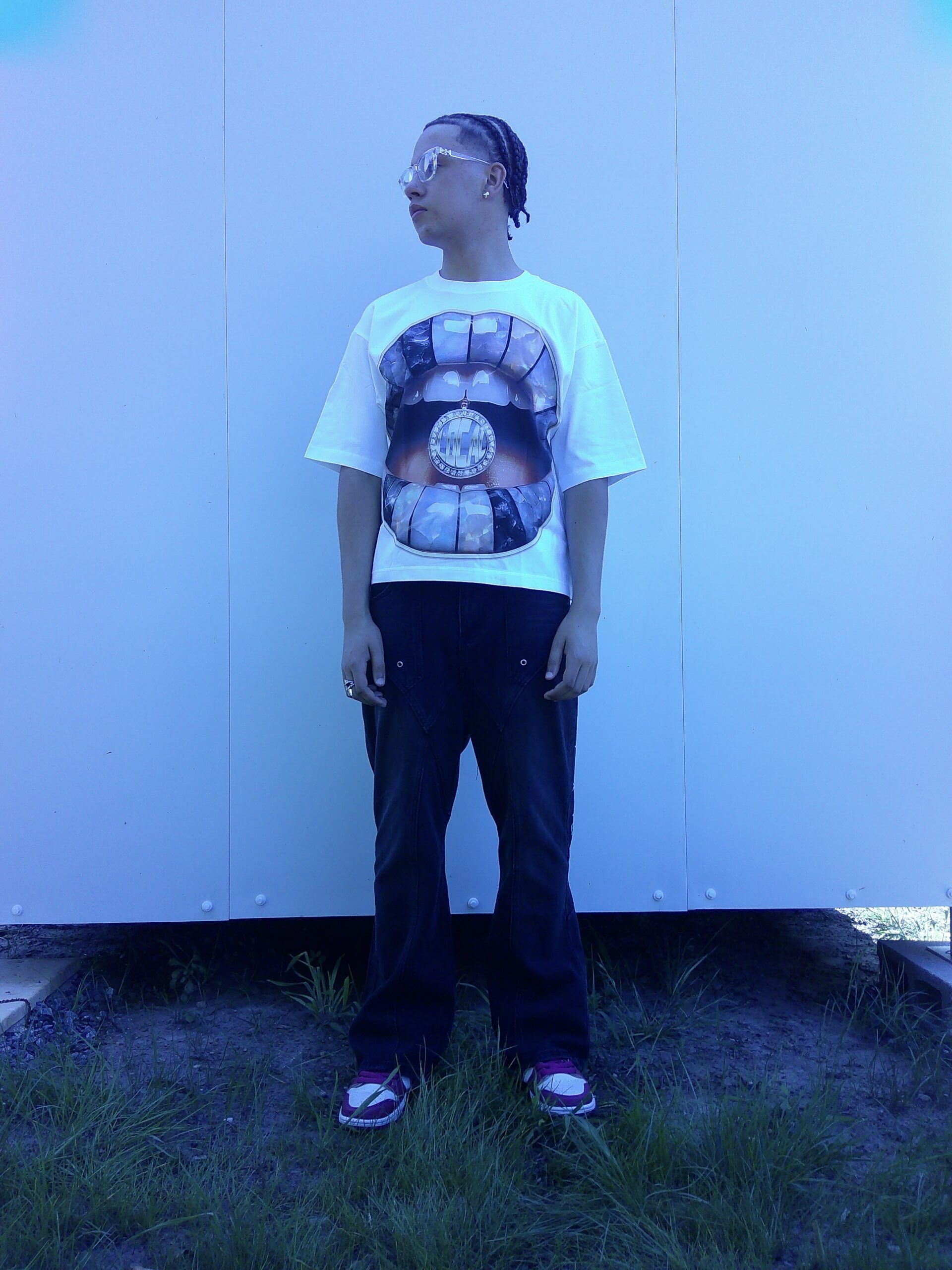 011DROP CAMISETA BLANCA CROPPED - Imagen 3