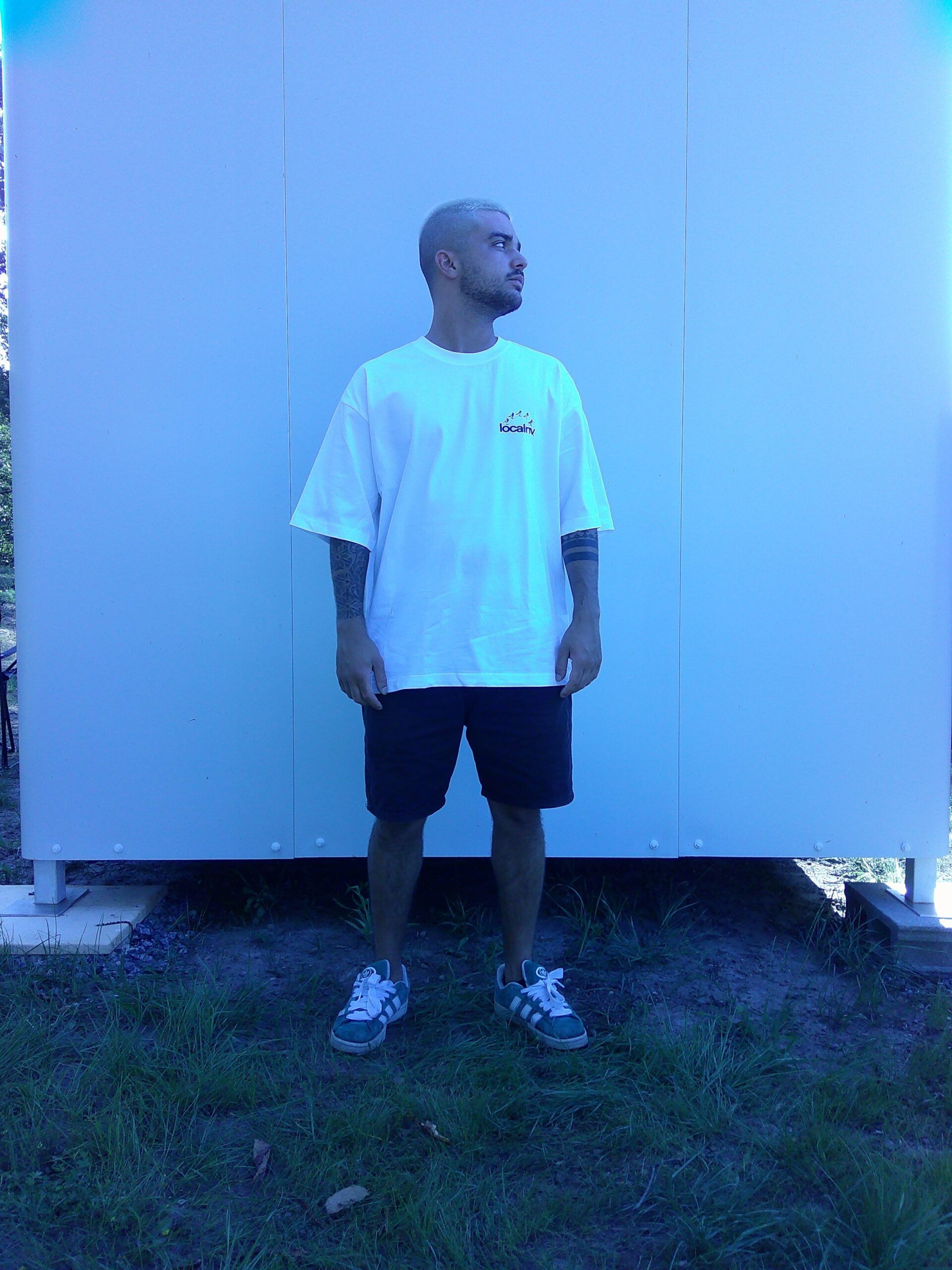011DROP YELLOW RAVEN CAMISETA BLANCA - Imagen 3