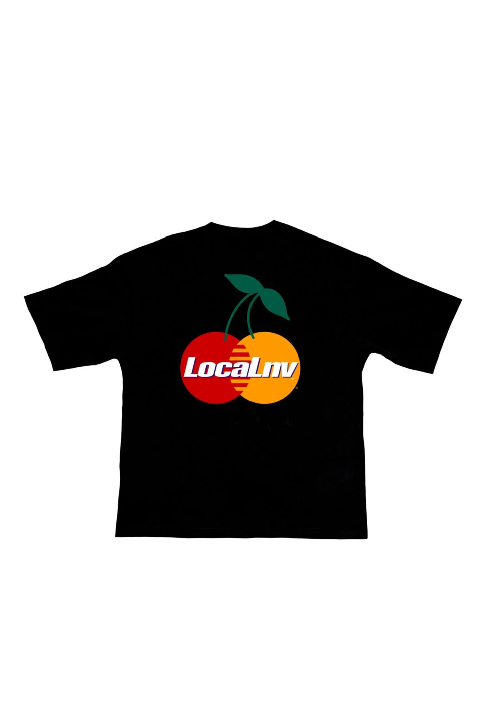 011DROP Mastercard Camiseta Negra, LOCALNV