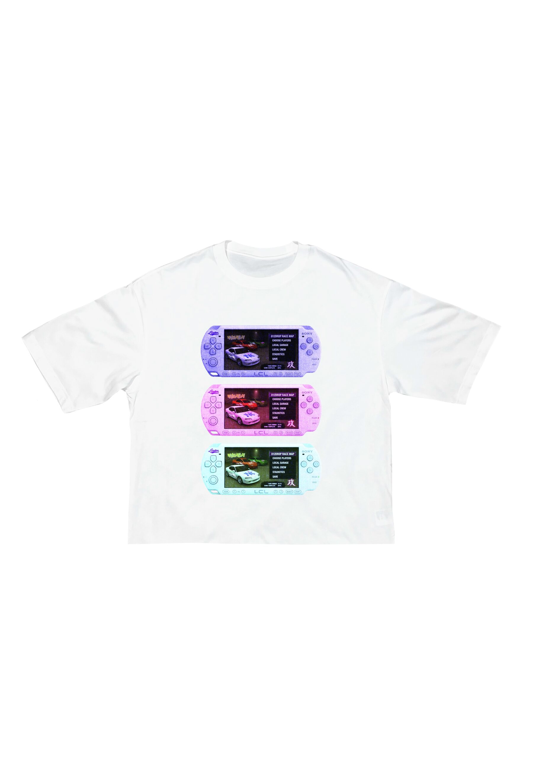 012DROP PSP Camiseta Blanca Cropped, LOCALNV