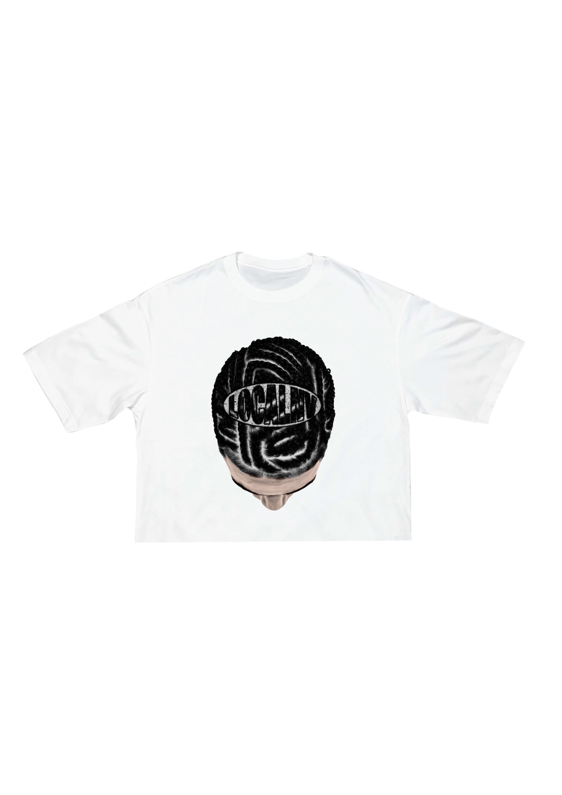 012DROP Rastas Camiseta Blanca Cropped, LOCALNV