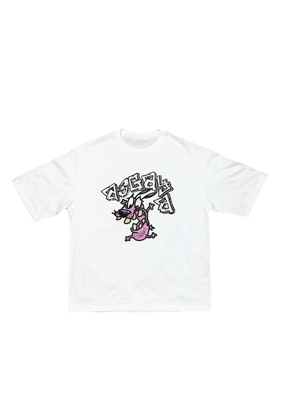 012DROP Asgaya Camiseta Blanca, LOCALNV