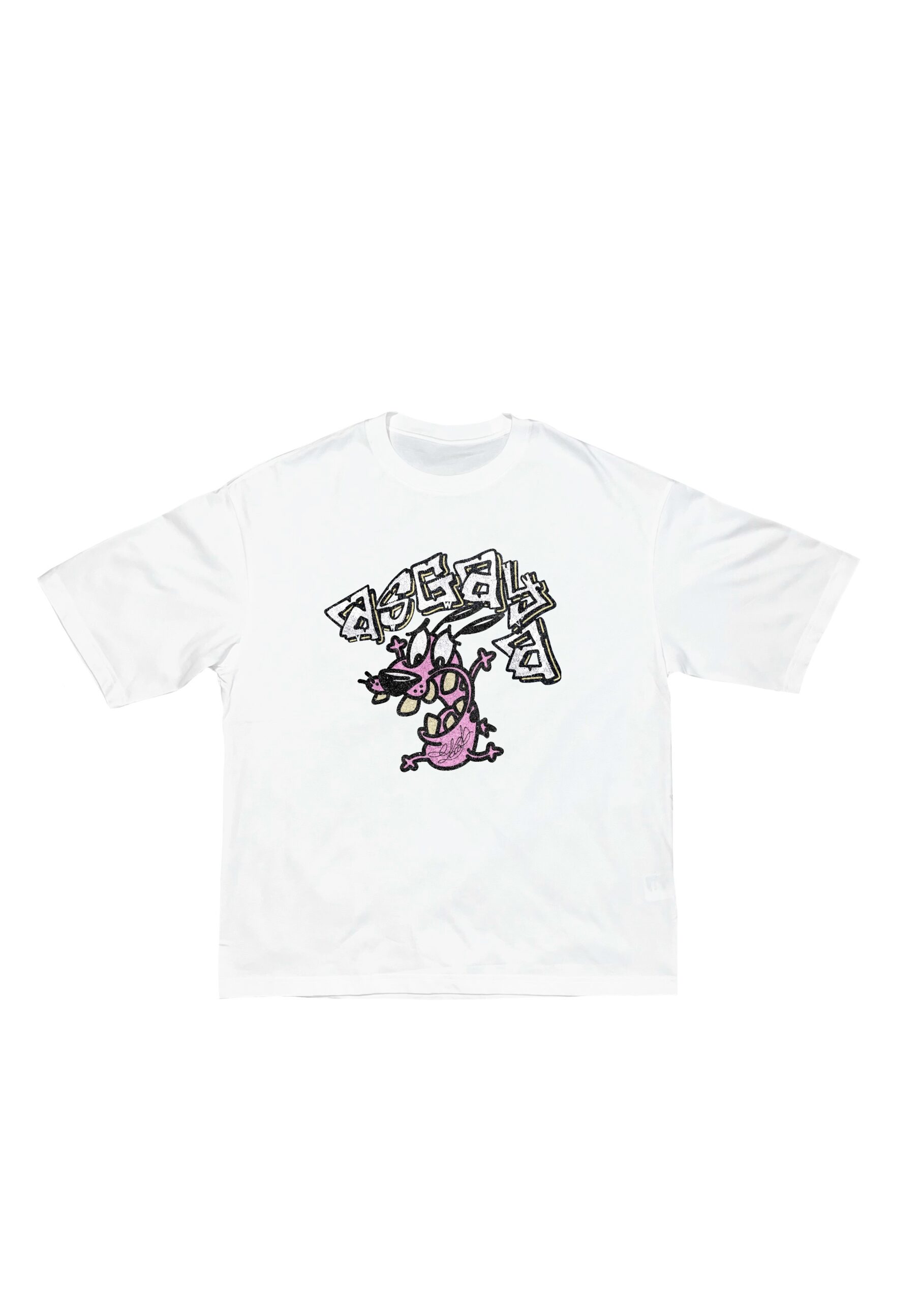 012DROP Asgaya Camiseta Blanca, LOCALNV
