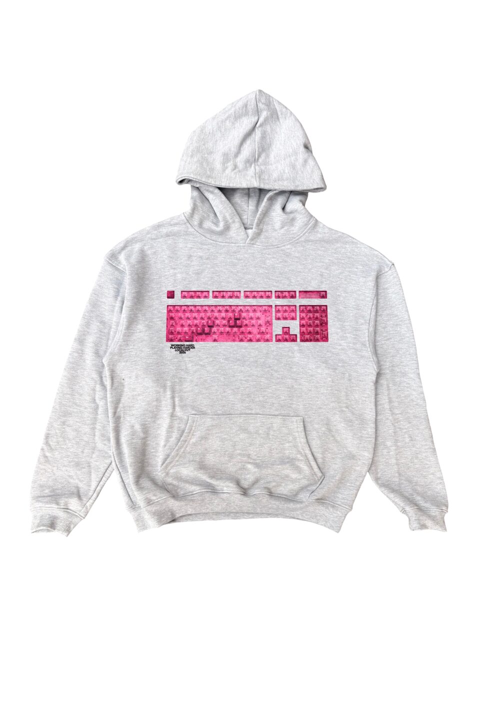 013DROP IBM KEYBOARD SUDADERA GRIS