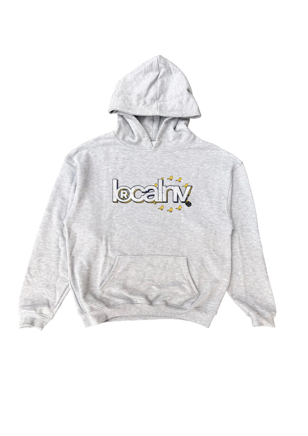 013DROP WORDMARK SUDADERA GRIS