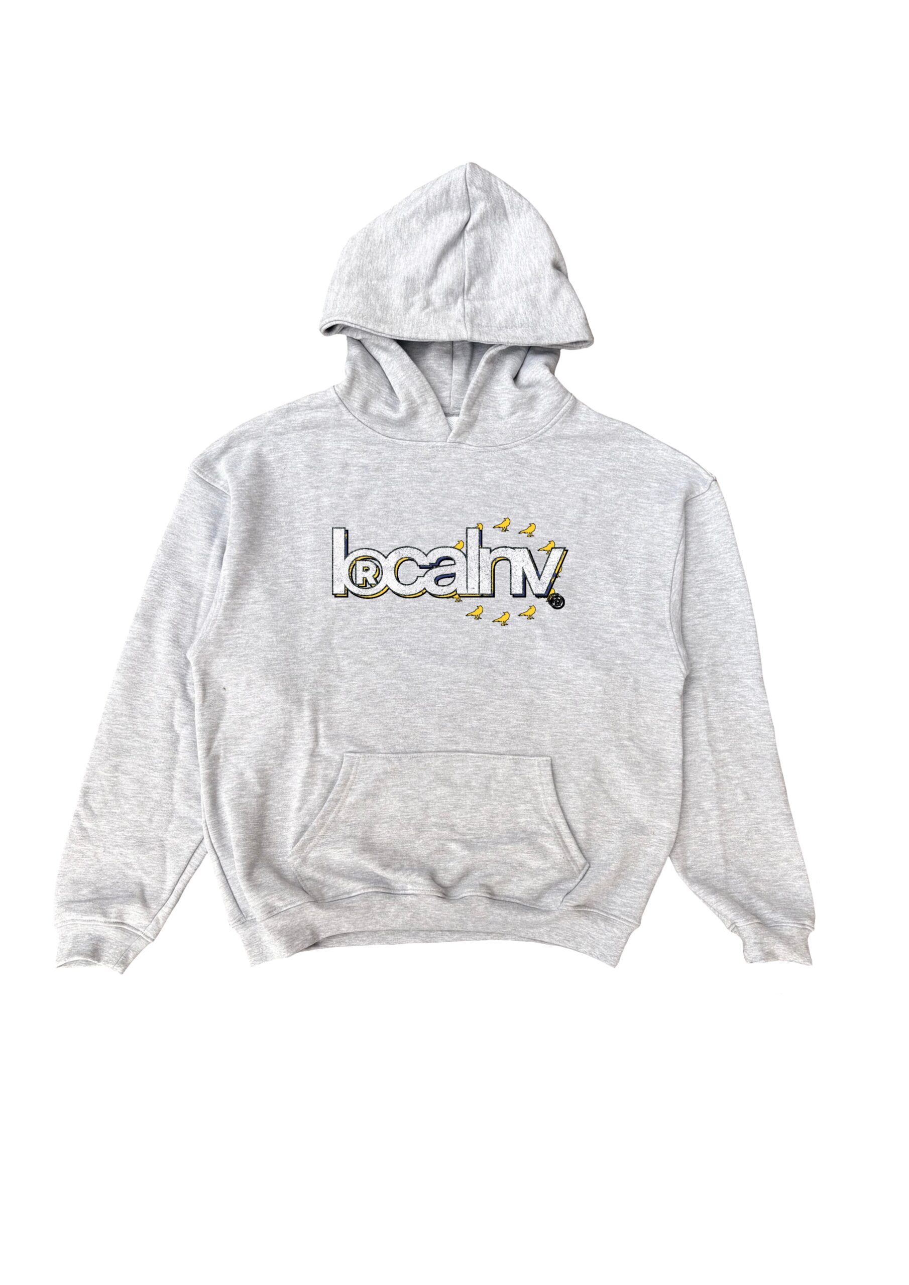 013DROP WORDMARK SUDADERA GRIS