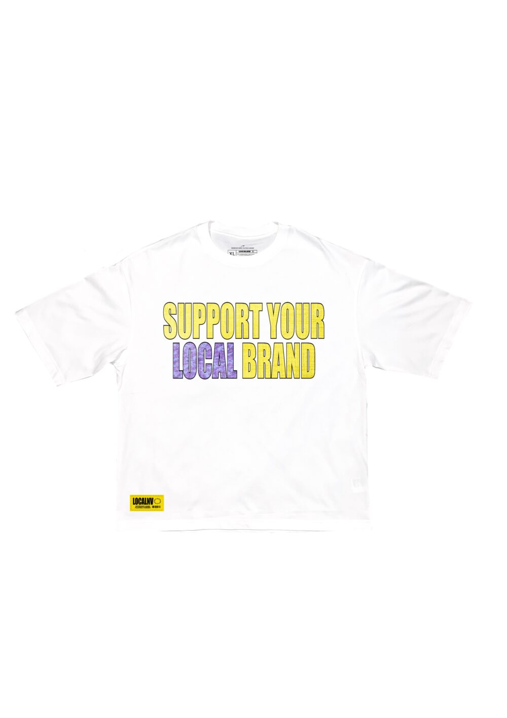 013DROP SUPPORT CAMISETA BLANCA