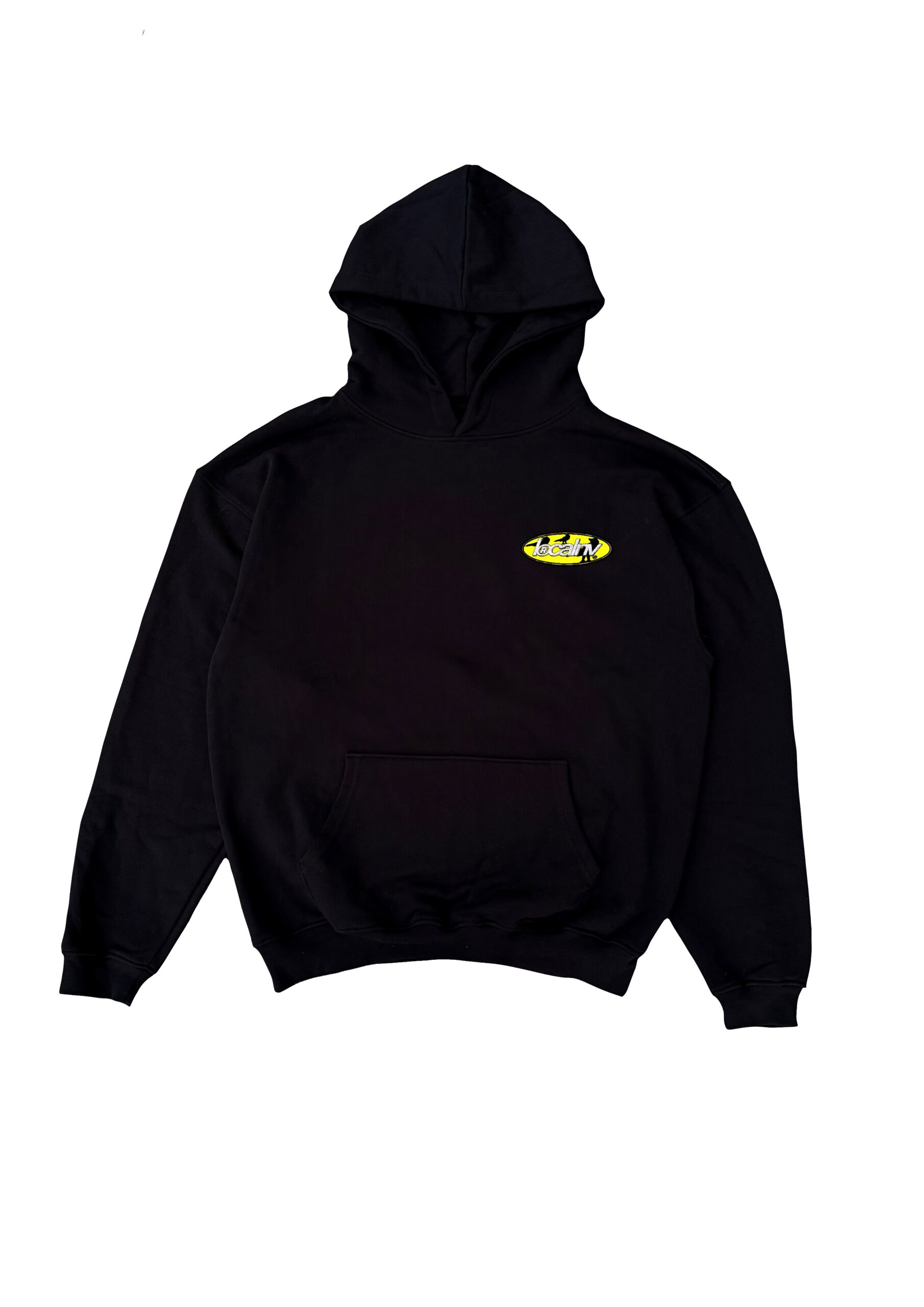 013DROP RAVEN LOGO SUDADERA NEGRA - Imagen 2