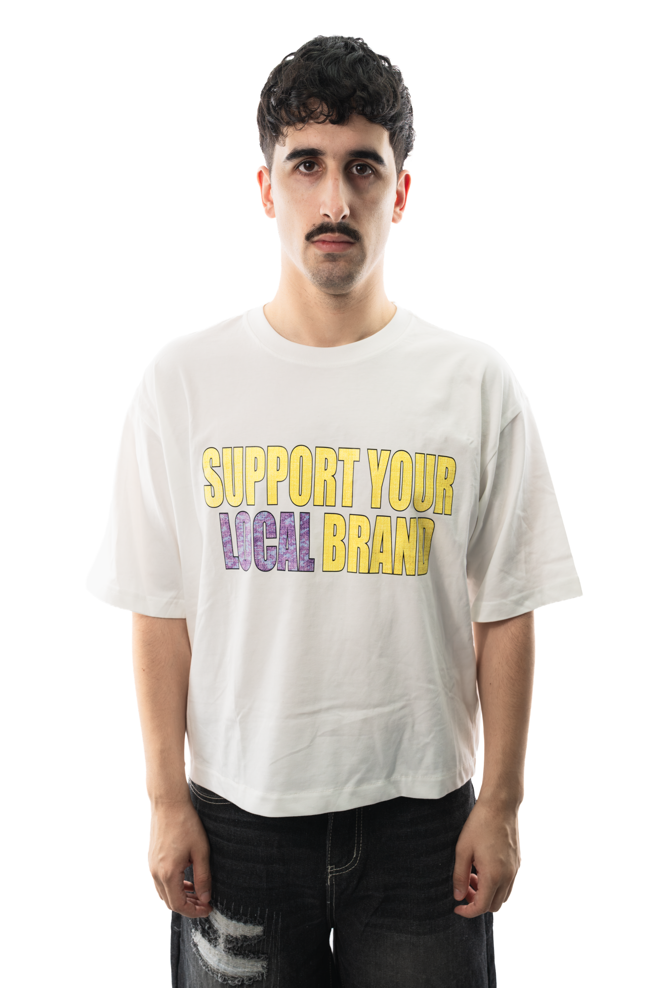 013DROP SUPPORT CAMISETA BLANCA - Imagen 3
