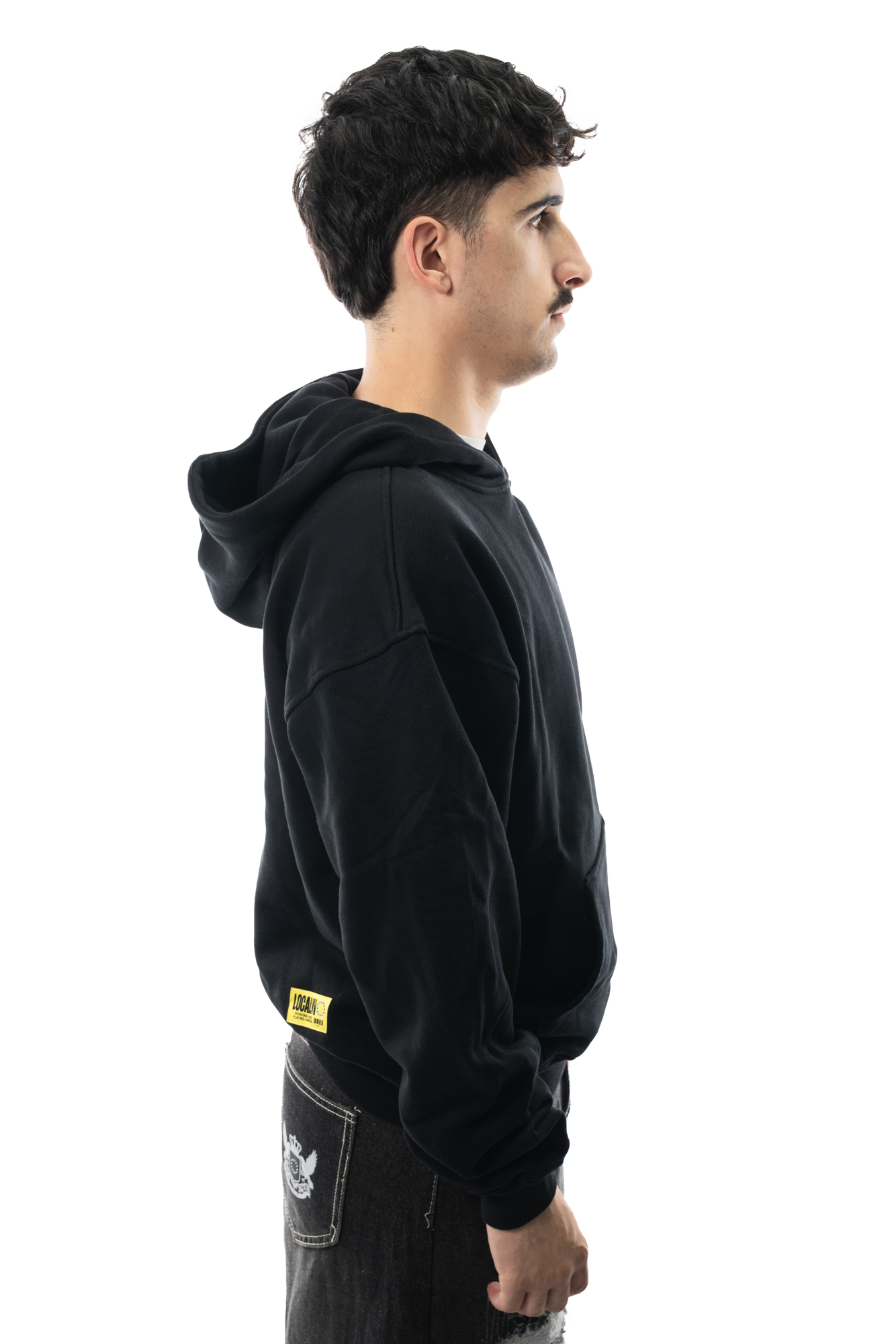 013DROP SUPPORT SUDADERA NEGRA - Imagen 4